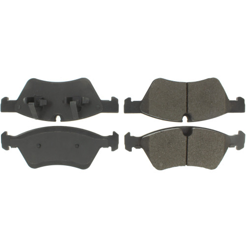 Premium Semi-Metallic Brake Pads with Shims and Hardware for 2005-2017 Mercedes-Benz (G55 AMG, ML500, ML350, E500) 300.11230