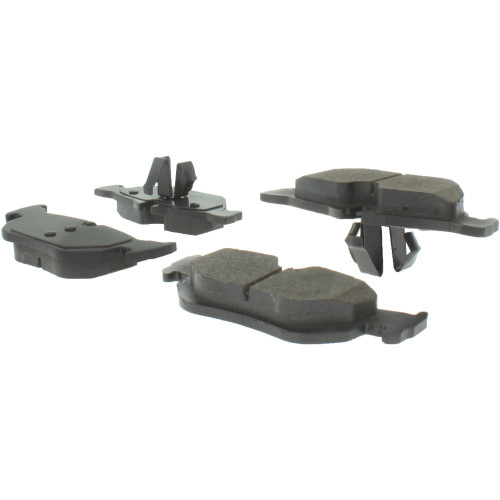 Premium Semi-Metallic Brake Pads with Shims and Hardware for 2006-2015 BMW (325i, 325xi, 323i, 328i) 300.12670
