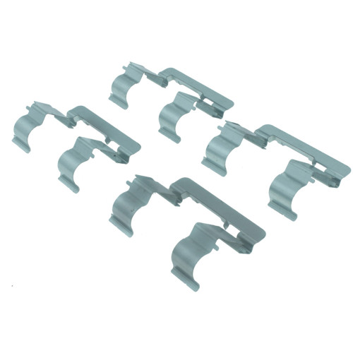 Premium Semi-Metallic Brake Pads with Shims and Hardware for 2003-2004 Dodge (Dakota) 300.09620
