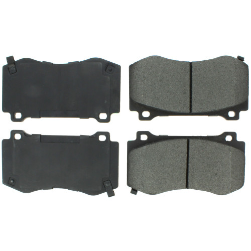 Premium Semi-Metallic Brake Pads with Shims and Hardware for 2005-2023 Chrysler/Dodge/Jeep (300, Charger, Magnum, Grand Cherokee) 300.11490