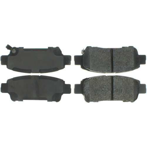Premium Semi-Metallic Brake Pads with Shims and Hardware for 2004-2010 Toyota (Sienna) 300.09950