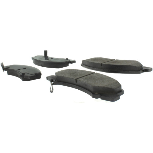 Premium Semi-Metallic Brake Pads with Shims and Hardware for 2006-2016 Chevrolet/Cadillac/Buick (Impala, DTS, Monte Carlo, Lucerne)