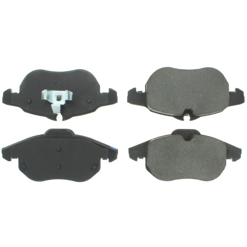 Premium Semi-Metallic Brake Pads with Shims and Hardware for 2003-2011 Saab/Cadillac/Chevrolet (9-3, BLS, Vectra, 9-3X) 300.09720
