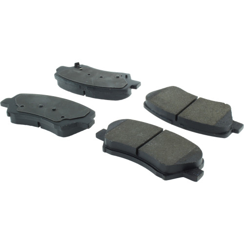 Premium Semi-Metallic Brake Pads with Shims and Hardware for 2012-2016 Hyundai/Kia (Veloster, Forte, Forte Koup, Elantra GT) 300.15431
