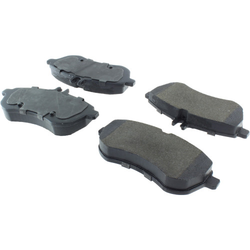 Premium Semi-Metallic Brake Pads with Shims and Hardware for 2008-2016 Mercedes-Benz (C300, C280, C250, SLK250) 300.13400