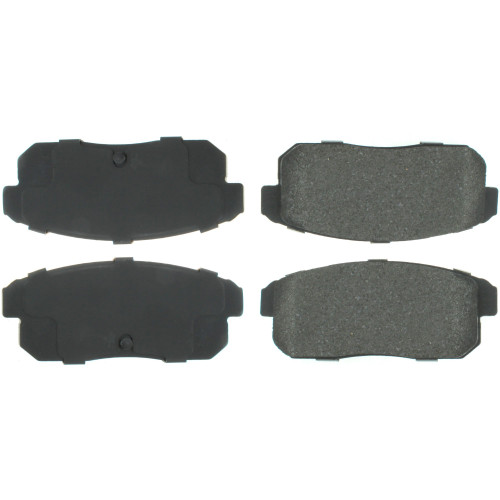 Premium Semi-Metallic Brake Pads with Shims and Hardware for 2004-2011 Mazda (RX-8) 300.10080