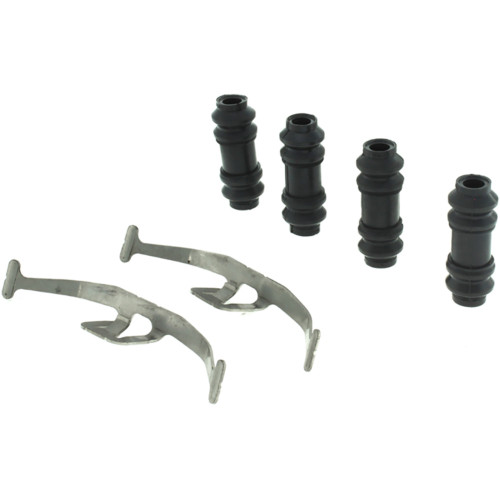 Premium Semi-Metallic Brake Pads with Shims and Hardware for 2008-2019 Mercedes-Benz (C300, C350, E350, E550) 300.13420