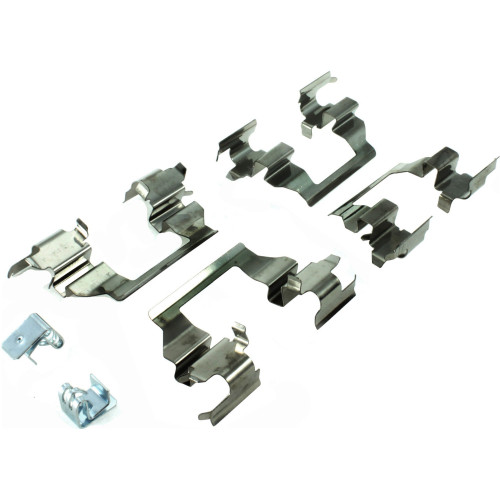 Premium Ceramic Brake Pads with Shims and Hardware for 1998-2002 Chevrolet/Toyota (Prizm, Corolla) 301.07410