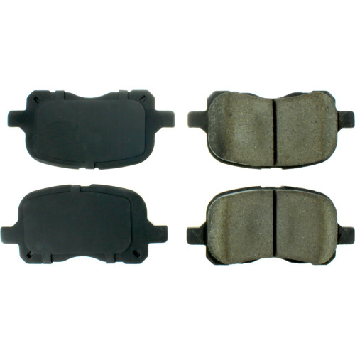 Premium Ceramic Brake Pads with Shims and Hardware for 1998-2002 Chevrolet/Toyota (Prizm, Corolla) 301.07410