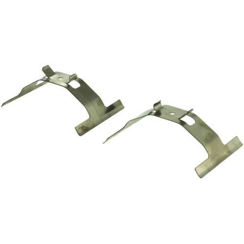 Premium Semi-Metallic Brake Pads with Shims and Hardware for 2008-2015 Jaguar (XKR, XKR-S) 300.13550