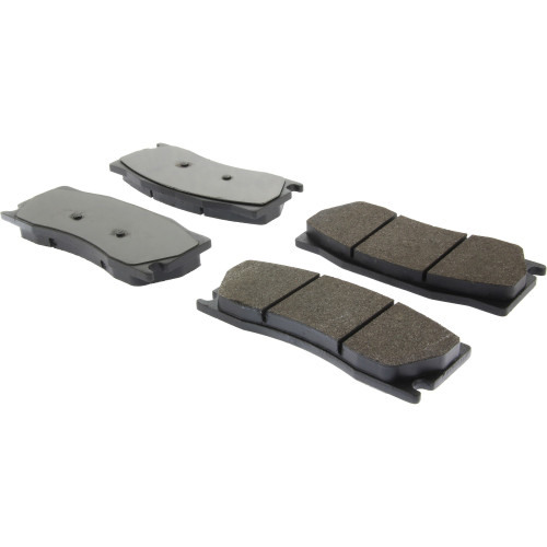 Premium Semi-Metallic Brake Pads with Shims and Hardware for 2008-2015 Jaguar (XKR, XKR-S) 300.13550