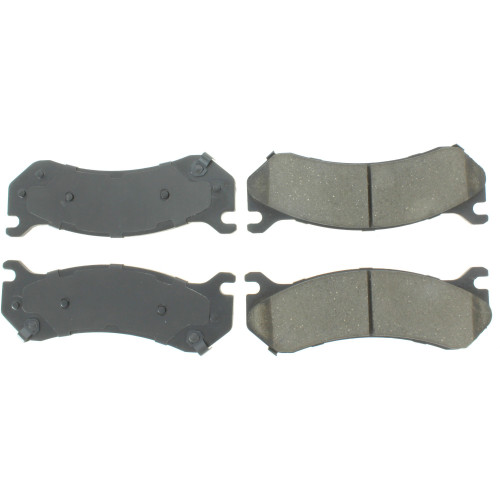 Premium Ceramic Brake Pads with Shims and Hardware for 1999-2013 Cadillac/Chevrolet/GMC (Escalade, Astro, Avalanche 1500, Avalanche 2500)
