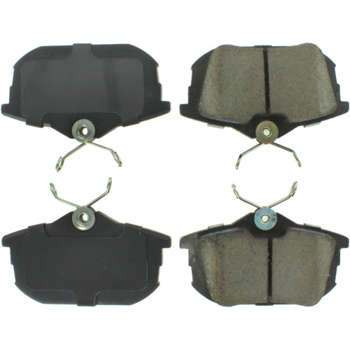 Premium Ceramic Brake Pads with Shims for 1999-2012 Volvo/Mitsubishi/Smart (S40, V40, Space Star, Forfour) 301.08380