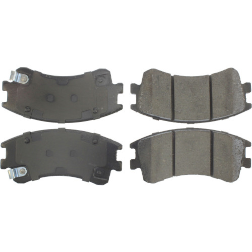Premium Ceramic Brake Pads with Shims and Hardware for 2003-2005 Mazda (6) 301.09570