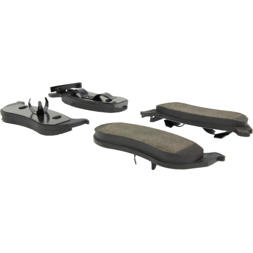 Premium Ceramic Brake Pads with Shims and Hardware for 2003-2007 Jeep (Liberty, Wrangler, TJ) 301.09640