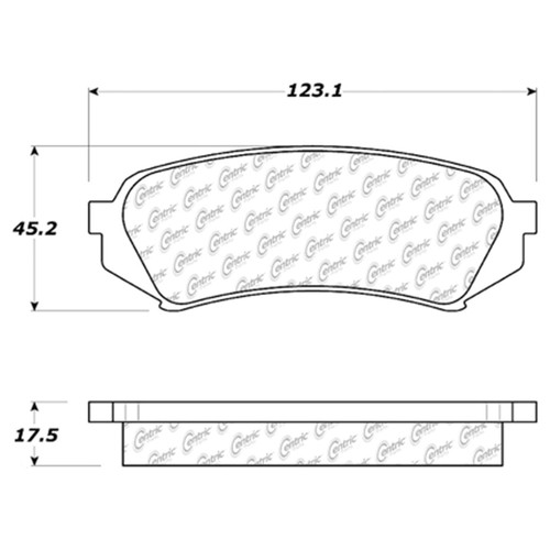Premium Ceramic Brake Pads with Shims and Hardware for 1998-2007 Lexus/Toyota (LX470, Land Cruiser) 301.07730