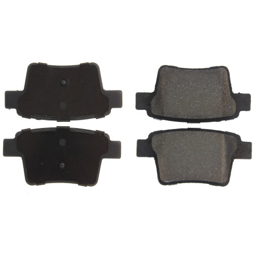 Premium Ceramic Brake Pads with Shims and Hardware for 2005-2009 Ford/Mercury/Jaguar (Five Hundred, Freestyle, Montego, X-Type) 301.10710