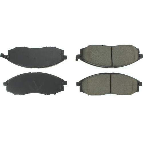 Premium Ceramic Brake Pads with Shims and Hardware for 2000-2004 Nissan (Frontier, Xterra) 301.08300