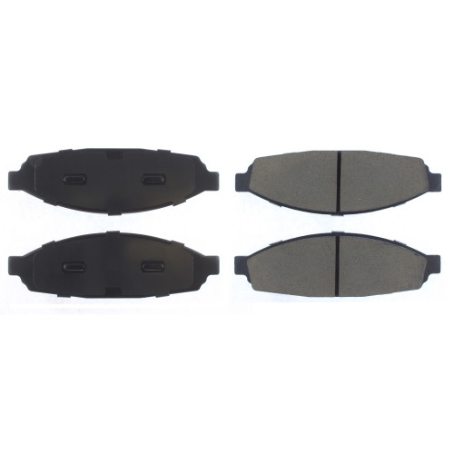Premium Ceramic Brake Pads with Shims and Hardware for 2003-2005 Lincoln (Aviator) 301.09530