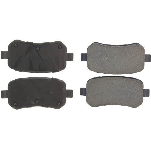Premium Ceramic Brake Pads with Shims and Hardware for 2004-2013 Ford/Mercury/Chrysler 301.10210
