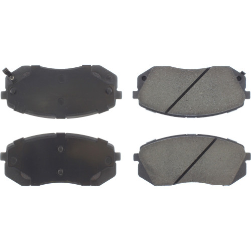 Premium Ceramic Brake Pads with Shims and Hardware for 2007-2015 Kia/Hyundai (Rondo, Sonata) 301.12950