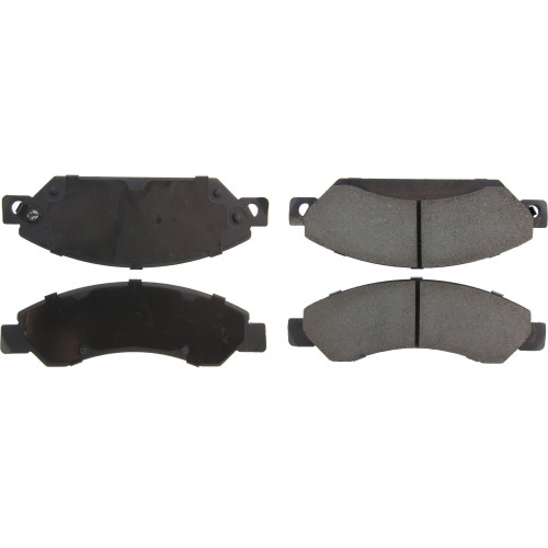 Premium Ceramic Brake Pads with Shims and Hardware for 2005-2008 Chevrolet/GMC/Cadillac (Silverado 1500, Sierra 1500, Escalade, Tahoe)