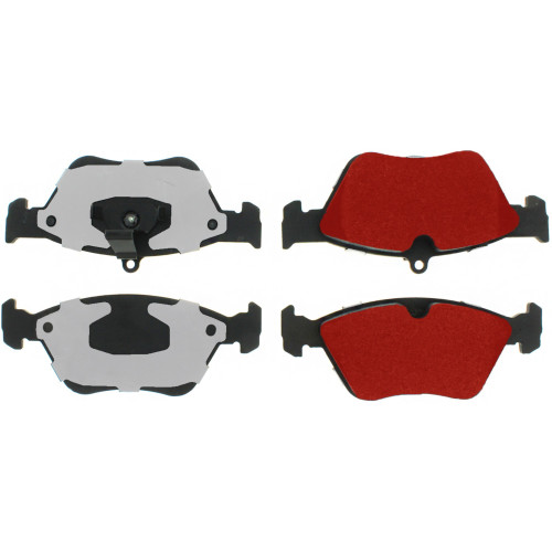 PQ PRO Disc Brake Pads with Hardware for 1994-1996 Saab (900) 500.06440