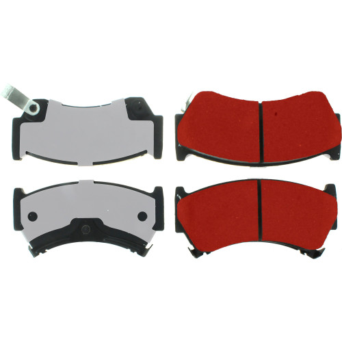 PQ PRO Disc Brake Pads with Hardware for 1995-2000 Nissan (200SX, Sentra, Lucino) 500.06680