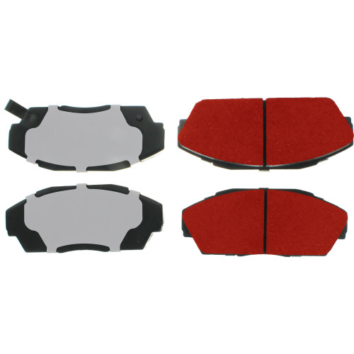 PQ PRO Disc Brake Pads with Hardware for 1986-1993 Acura/Honda (Integra, Legend, Accord, Civic) 500.04090