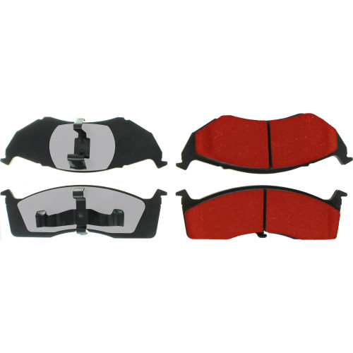 PQ PRO Disc Brake Pads with Hardware for 1998-2004 Chrysler/Dodge (300M, Concorde, LHS, Intrepid) 500.07300