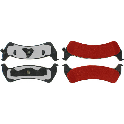 PQ PRO Disc Brake Pads with Hardware for 1993-2005 Jeep/Ford (Grand Cherokee, Grand Wagoneer, Explorer Sport Trac, Explorer Sport) 500.06250
