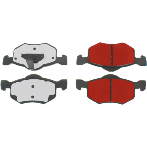 PQ PRO Disc Brake Pads with Hardware for 2001-2007 Ford/Mazda/Mercury (Escape, Tribute, Mariner) 500.08430