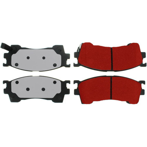PQ PRO Disc Brake Pads with Hardware for 1993-2003 Ford/Mazda (Probe, MX-6, Protege, Protege5) 500.06370