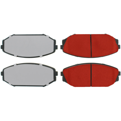 PQ PRO Disc Brake Pads with Hardware for 1999-2004 Acura/Honda (MDX, Odyssey) 500.07930