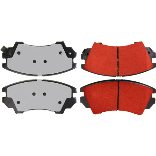 PQ PRO Disc Brake Pads with Hardware for 2010-2017 Chevrolet/Saab/Buick (Camaro, Caprice, 9-5, Equinox) 500.14040