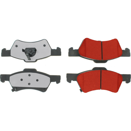 PQ PRO Disc Brake Pads with Hardware for 2001-2007 Chrysler/Dodge (Town &amp; Country, Voyager, Caravan, Grand Caravan) 500.08570