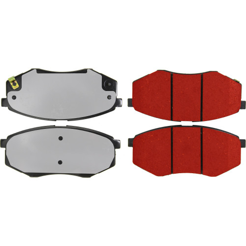 PQ PRO Disc Brake Pads with Hardware for 2010-2011 Hyundai/Kia (Tucson, Sportage) 500.14470