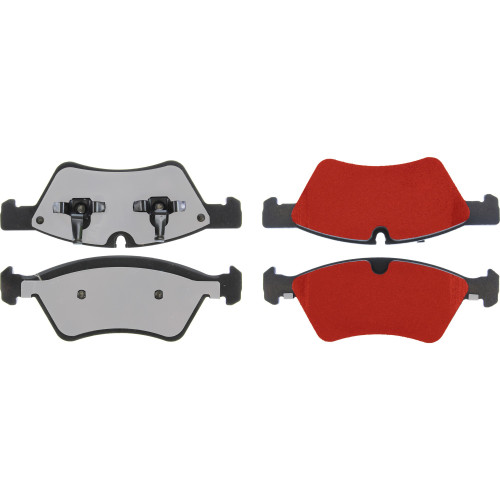 PQ PRO Disc Brake Pads with Hardware for 2005-2017 Mercedes-Benz (G55 AMG, ML500, ML350, E500) 500.11230