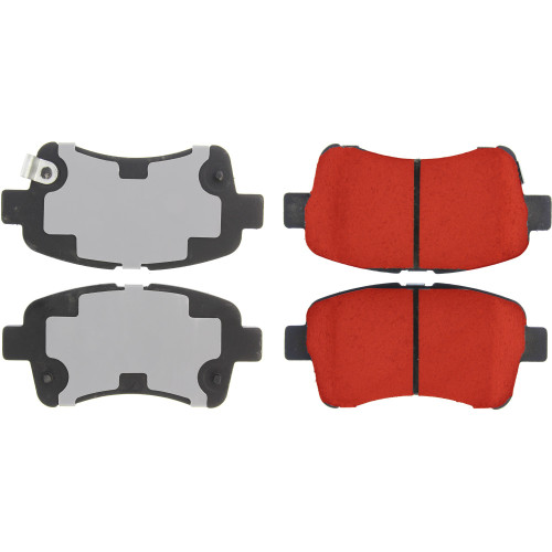 PQ PRO Disc Brake Pads with Hardware for 2002-2005 Suzuki (Aerio) 500.09370