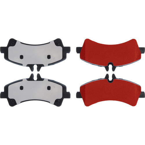 PQ PRO Disc Brake Pads with Hardware for 2007-2018 Dodge/Freightliner/Mercedes-Benz (Sprinter 3500, Sprinter 3500XD) 500.13180