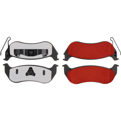 PQ PRO Disc Brake Pads with Hardware for 2003-2007 Jeep (Liberty, Wrangler, TJ) 500.09640