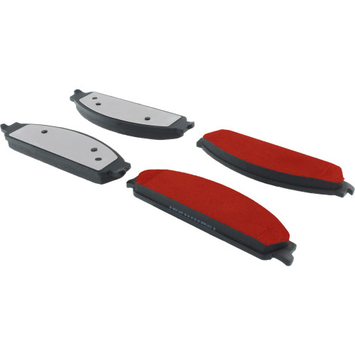 PQ PRO Disc Brake Pads with Hardware for 2005-2009 Ford/Mercury (Five Hundred, Freestyle, Montego, Taurus) 500.10700