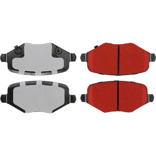 PQ PRO Disc Brake Pads with Hardware for 2012-2016 Chrysler/Dodge/Volkswagen (Town &amp; Country, Grand Caravan, Journey, Routan) 500.17190