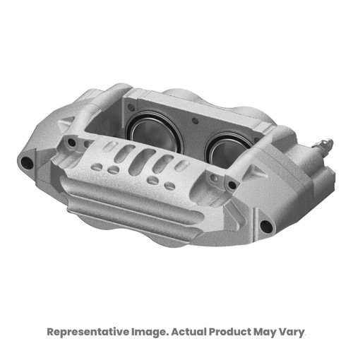 New Semi-loaded Coated Disc Brake Caliper Assembly CN12593SC - angled view