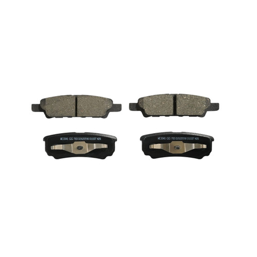 Essentials Rear Disc Brake Pad Set Ceramic EC1037 - angled view
