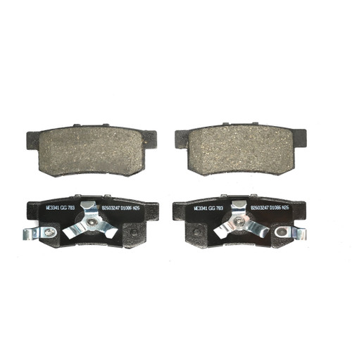 Essentials Rear Disc Brake Pad Set Ceramic EC1086 - angled view