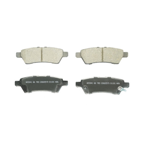 Essentials Rear Disc Brake Pad Set Ceramic EC1101 - angled view