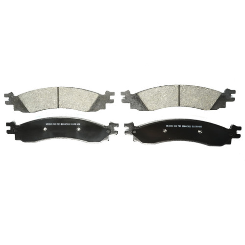Essentials Front Disc Brake Pad Set Ceramic EC1158 - angled view