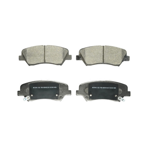 Essentials Front Disc Brake Pad Set Ceramic EC1543 - angled view