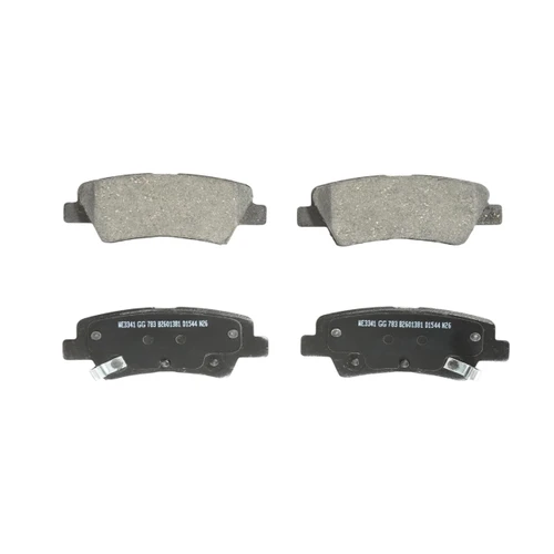 Essentials Rear Disc Brake Pad Set Ceramic EC1544 - angled view